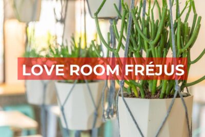 Chambre Love Room à Fréjus